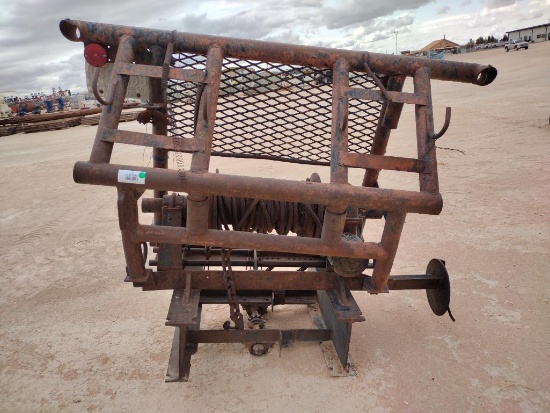 Roustabout Headache Rack w/Tulsa Winch