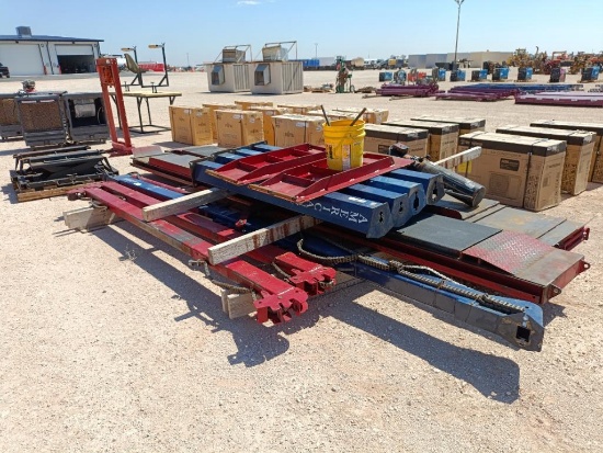 4 Post Alignment Lift w/Jacks 12,000LBS Capacity