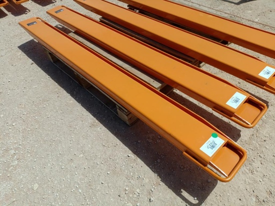 (1) Set Unused 76'' Fork Extensions