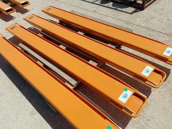 (1) Set Unused 76'' Fork Extensions