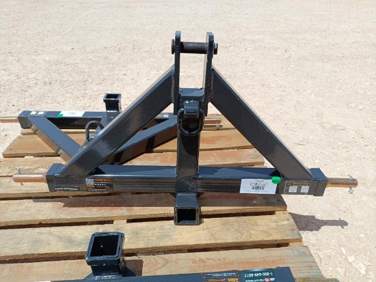 Unused Wolverine TQH-26-02C 3 Point Hitch w/ Receiver Hitch