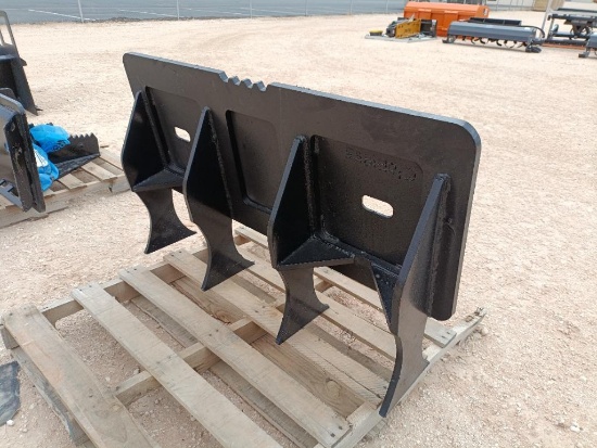 Unused Pull Style Cultivator (Skid Steer Attachment)