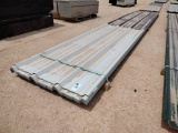 (76 pcs) R Panels 21' 2'' Longest & Misc Lengths, Color White