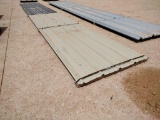 (15 pcs) Ag Panels 22Ft Long, Color Charcoal Gray