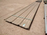 (28 pcs) R Panels 20' 4'' Long, Color Saddle Tan