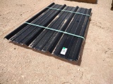 (6 pcs) R Panels 5' Long, Color Black