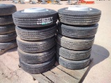 (10) Unused Trailer Wheels w/Tires 215/75 R 17.5