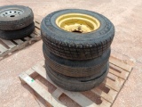 (3) Misc Wheels w/Tires