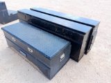 (2) Over Fender Tool Boxes, (1) Toolbox