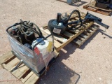 Unused Slabach Wheeler Reeler w/Hydraulic Power Pack