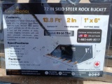 Unused Landhonor RB-14-72W Skid Steer Rock Bucket