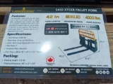 Unused Landhonor PF-11-3500G Skid Steer Pallet Fork