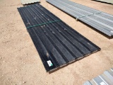 (42 pcs) U Panels 11' 10'' Longest & Misc Lengths, Color Black