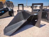 Unused 40'' Skid Steer Spade Bucket