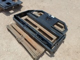 Unused 45'' Skid Steer Fork Frame V2 w/42'' Forks