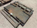Unused Skid Steer Frame with Guard (5/16'')