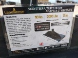 Unused Landhonor UHA-16-3000G Skid Steer Utility Hitch Adapter