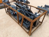 Unused Mower King Heavy Duty Flail Mower (Skid Steer Attachment)
