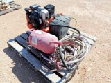 Industrial Air Compressor, Mini Sand Blasting Pot, Air Hoses