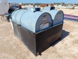 (2) Oil Storage Tanks w/Containment & (2) Hose Reels
