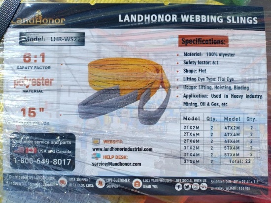 Landhonor LHR-WS22 Webbing Slings