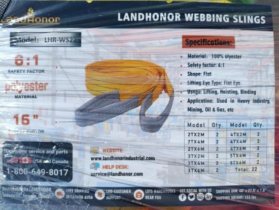 Landhonor LHR-WS22 Webbing Slings