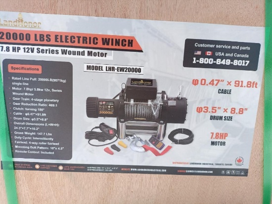 Landhonor LHR-EW20000 Electric Winch