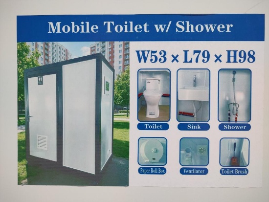 Mobile Toilet/ Sink/ Shower