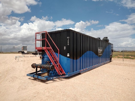2008 Homemade 500 BBL Open Top Flowback Tank Trailer