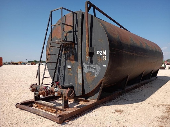 500 BBL Skidded Frac Tank