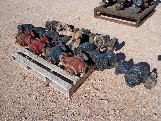 (15) 2 x 2 Plug Valves Assembly C.W.P. 15000