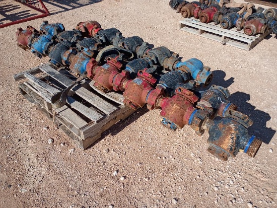 (20) 2 x 2 Plug Valves Assembly C.W.P. 15000