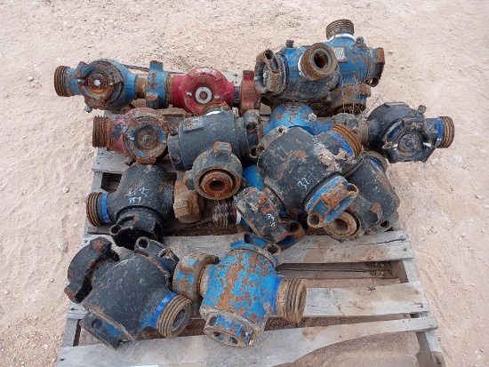 Pallet of 2 x 2 Plug Valves Assembly C.W.P. 15000