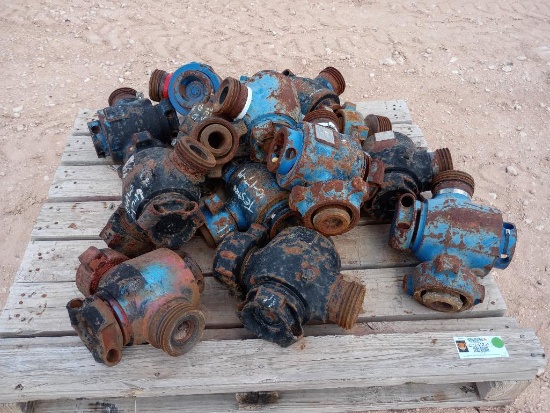 Pallet of 2 x 2 Plug Valves Assembly C.W.P. 15000