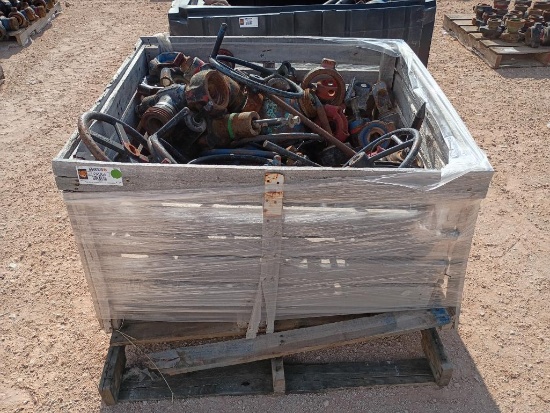 Crate w/ Misc Flowback Equipment