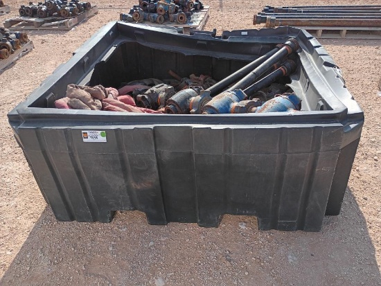 Crate w/ Misc Flowback Equipment