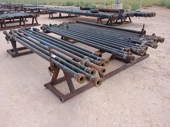(22) 2'' Flowlines 8Ft & 10Ft Long