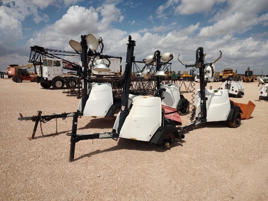 (4) Parts Machine Light Towers