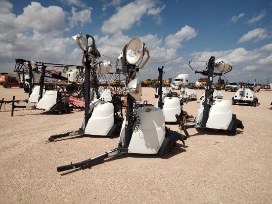(4) Parts Machine Light Towers