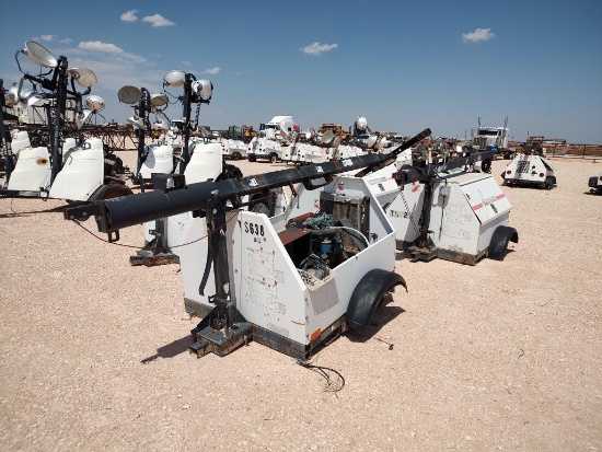 (4) Parts Machine Magnum Light Towers