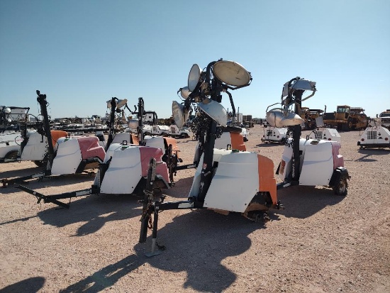 (4) Parts Machine Magnum Light Towers