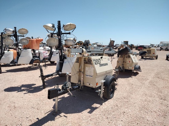 (4) Parts Machine Light Towers
