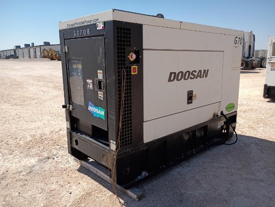 2013 Doosan G70 Generator