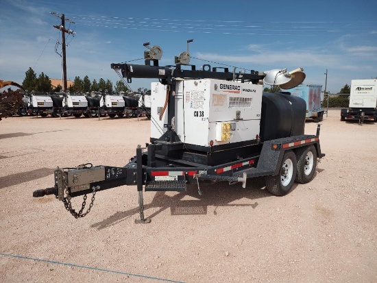 Generac Magnum MLT4200 Light Tower Combo Unit (Runs on Starting Fluid Only)