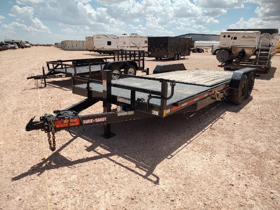 2025 Buck Dandy 22Ft Tilt Deck Car Hauler Trailer