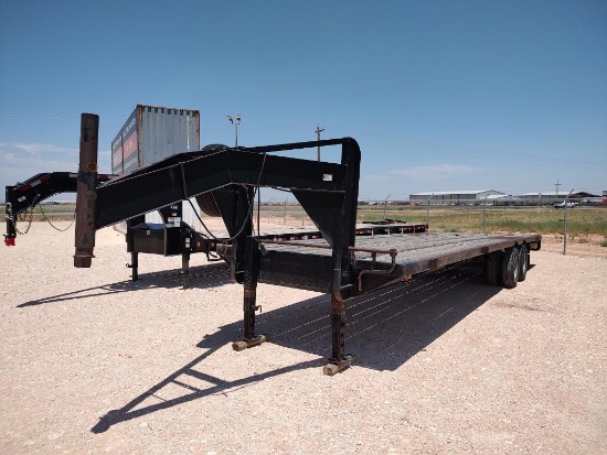 1985 Shop Built 30Ft Gooseneck Trailer