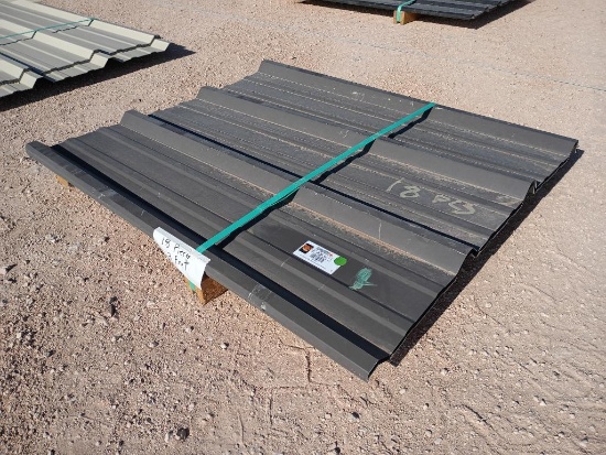 (18 pcs) R Panels 3ft Long, Dark Gray