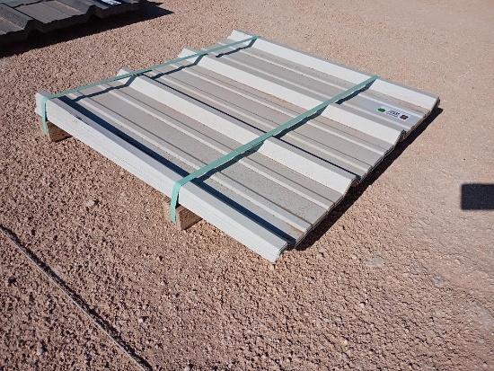 (43 pcs) R Panels 3ft Long, Polar White