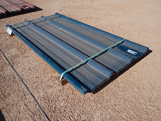 (27 pcs) R Panels 6ft Long, Gallery Blue