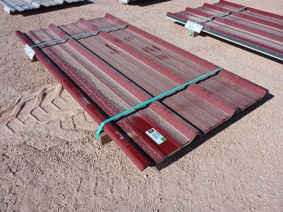 (29 pcs) R Panels 6ft Long, Rustic Red